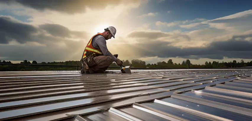 Commercial Roof Restoration in Bedford