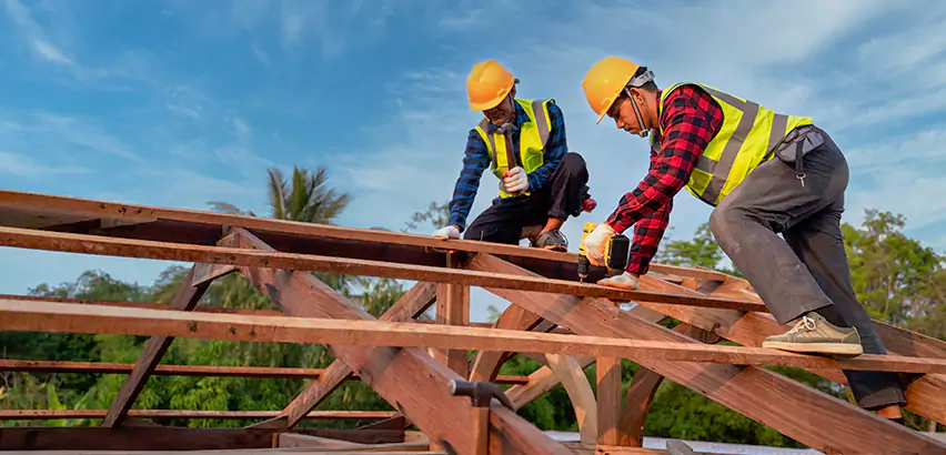 Mobile Home Roof Truss Repair in Bedford