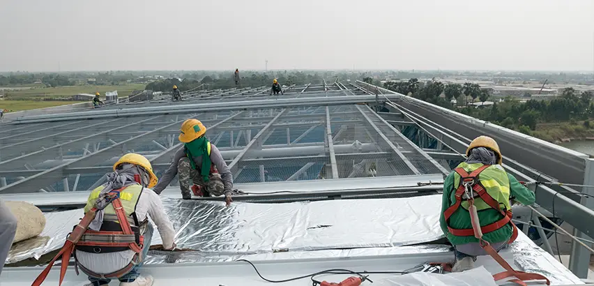 Commercial Roof Installation in Bedford